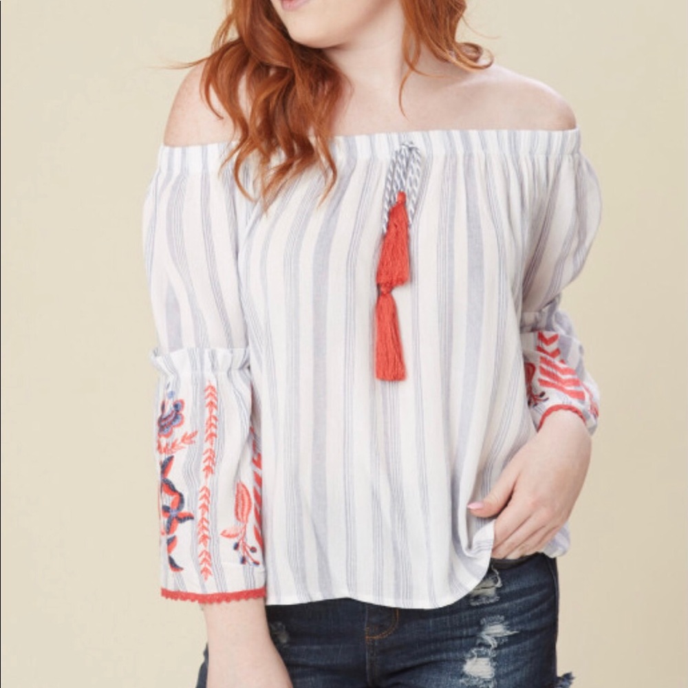 NWT Altar’d State Off The Shoulder Oloa Top.  Size Small.